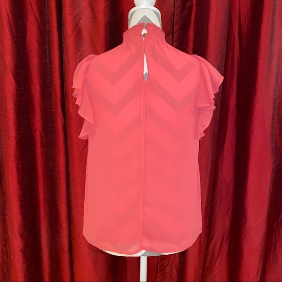 1. State Flutter Sleeve Top - Picture 4 of 4